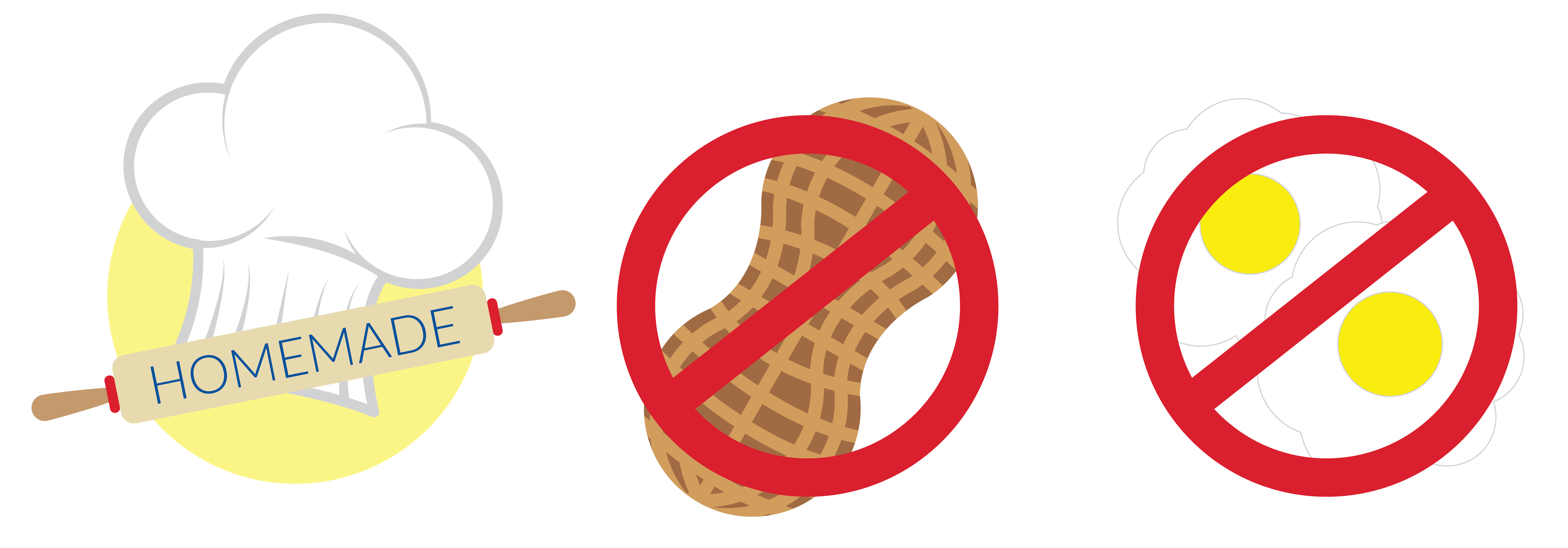 Homemade Icon no Peanut Icon and no Egg icon