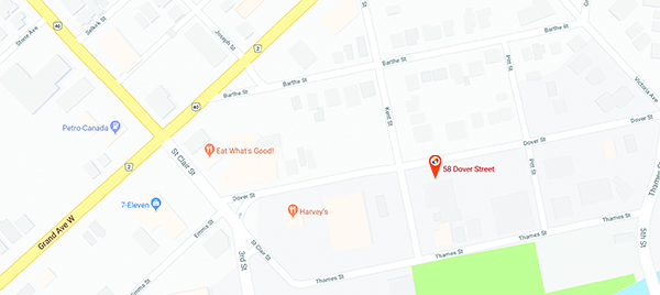 Map of Children's Village Daycare